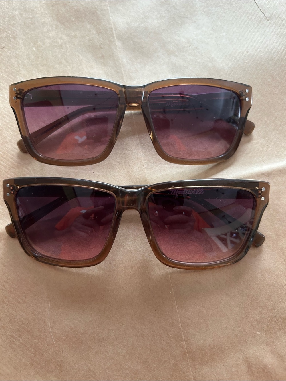 Madewell Brown Frame Sunglasses(2)